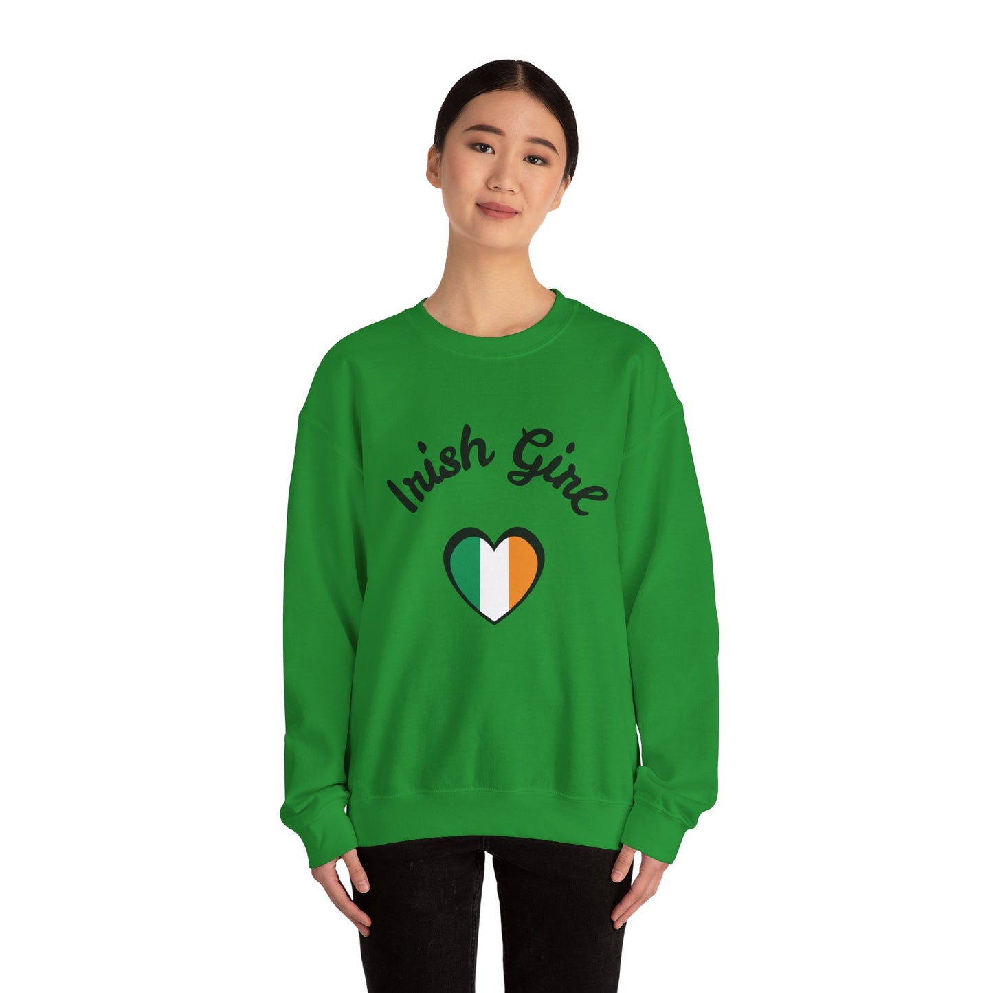 Irish Girl Unisex Heavy Blend™ Crewneck Sweatshirt