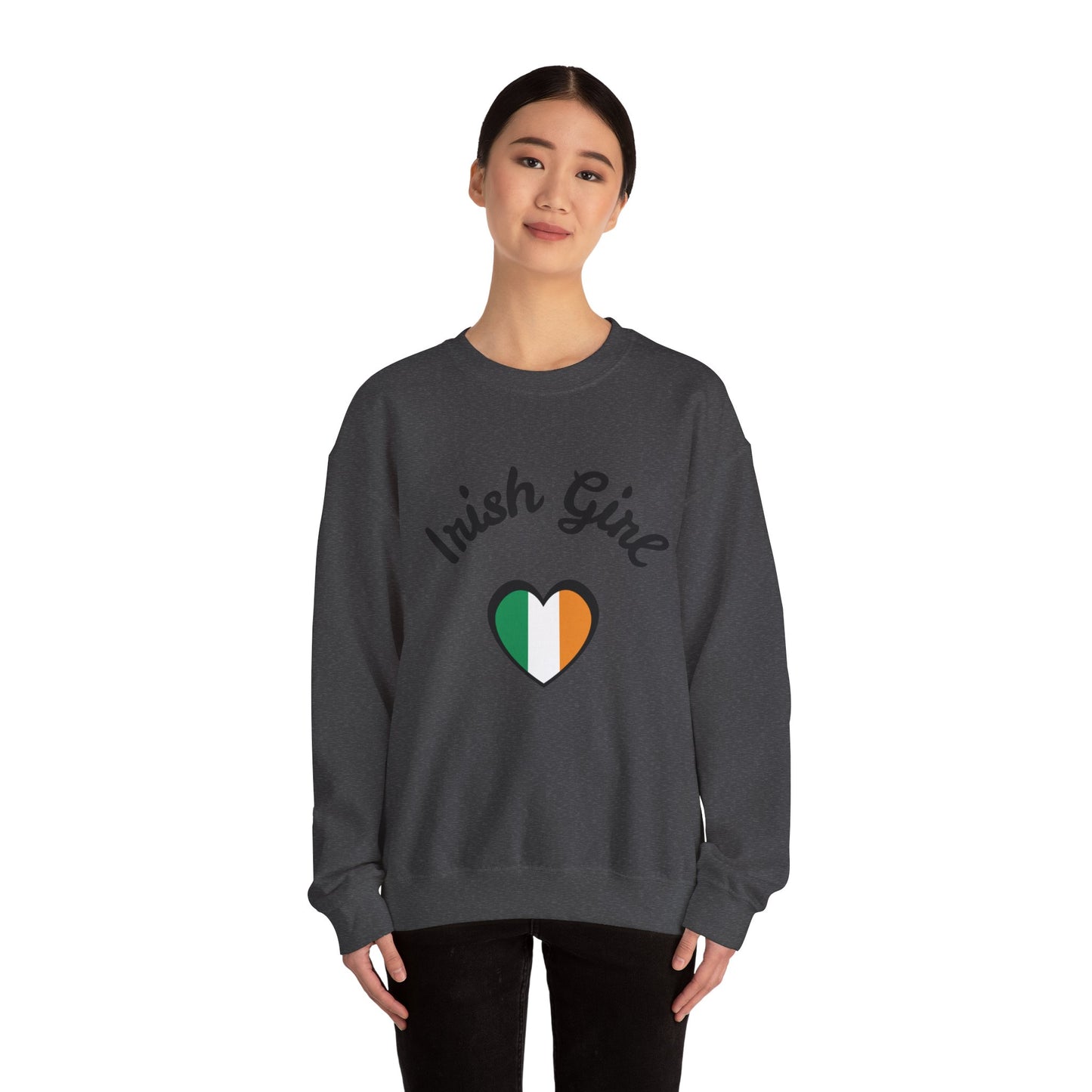 Irish Girl Unisex Heavy Blend™ Crewneck Sweatshirt